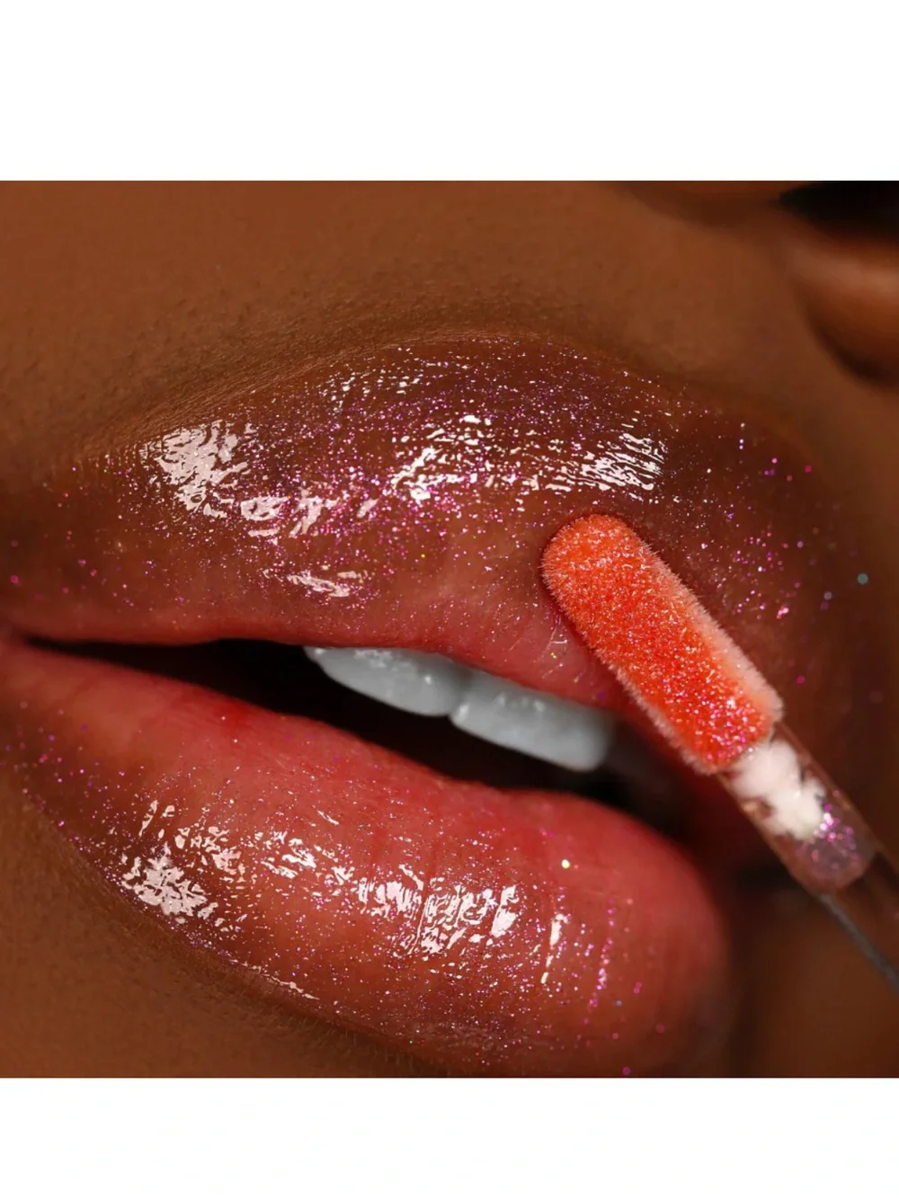 Queen Cosmetics Glitter Holographic Lipgloss Trio New FullSz Euphoria Angel Heat